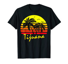 Ladda upp bild till gallerivisning, Funny shirts V-neck Tank top Hoodie sweatshirt usa uk au ca gifts for Tijuana Mexico 80s Summer Beach Palm Tree Sunset T-Shirt 2879382