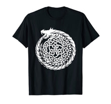 Ladda upp bild till gallerivisning, Celtic T-Shirt Irish Dragon Knot Circle Ireland St. Paddy's 258761