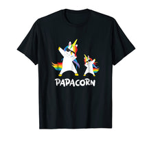 Ladda upp bild till gallerivisning, Funny shirts V-neck Tank top Hoodie sweatshirt usa uk au ca gifts for Funny Grandpa Dad Papa Unicorn Papacorn Dab Dabbing T Shirt 896738