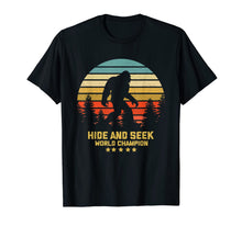 Ladda upp bild till gallerivisning, Hide and seek world champion shirt bigfoot is real funny 239406