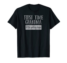 Ladda upp bild till gallerivisning, Funny shirts V-neck Tank top Hoodie sweatshirt usa uk au ca gifts for New Grandma Gift First Time Grandma Shirt 1501759