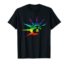 Ladda upp bild till gallerivisning, Statue Of Liberty Gay Pride Shirt Rainbow Flag GBLTQ Pop NYC 792752