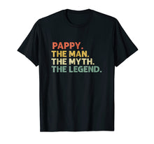 Ladda upp bild till gallerivisning, Funny shirts V-neck Tank top Hoodie sweatshirt usa uk au ca gifts for Mens Pappy The Man The Myth The Legend T-Shirt 2805647