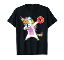 Ladda upp bild till gallerivisning, Cute Unicorn Doughnut Donut T-Shirt Funny Gifts Donut Lover 979820
