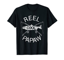 Ladda upp bild till gallerivisning, Mens Fishing Reel Cool Papaw Papa Dad T-Shirt Gift Father's Day 190616