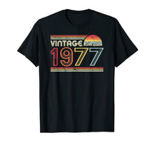 Ladda upp bild till gallerivisning, Funny shirts V-neck Tank top Hoodie sweatshirt usa uk au ca gifts for 1977 Vintage T Shirt, Birthday Gift Tee. Retro Style Shirt. 1914959