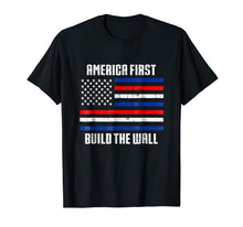 Ladda upp bild till gallerivisning, Funny shirts V-neck Tank top Hoodie sweatshirt usa uk au ca gifts for Border Construction T-Shirt Build The Wall Republican Gifts 1539511