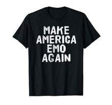 Ladda upp bild till gallerivisning, MAKE AMERICA EMO AGAIN Shirt Funny Goth US Gift Idea 1324801