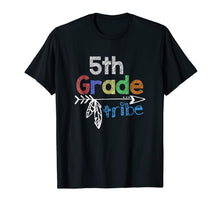 Ladda upp bild till gallerivisning, Team 5th Fifth Grade Teacher Tribe Back To School T-Shirt 996730