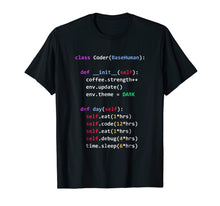 Ladda upp bild till gallerivisning, Funny shirts V-neck Tank top Hoodie sweatshirt usa uk au ca gifts for Funny Coding Shirt - Python Class Eat Code Sleep Repeat 1314854
