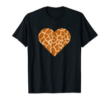 Ladda upp bild till gallerivisning, Funny shirts V-neck Tank top Hoodie sweatshirt usa uk au ca gifts for Giraffe Print Heart T-shirt Cute Giraffe Lover Love Tee Gift 1215057