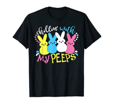 Ladda upp bild till gallerivisning, Funny shirts V-neck Tank top Hoodie sweatshirt usa uk au ca gifts for Chillin With My Peeps Shirt, Funny Boys Girls Easter T Shirt 2227764