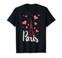 Ladda upp bild till gallerivisning, I Love Paris T-Shirt France Eiffel Tower Gift