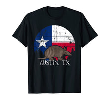 Ladda upp bild till gallerivisning, Funny shirts V-neck Tank top Hoodie sweatshirt usa uk au ca gifts for Austin TX Armadillo State Flag Texas Pride shirt T-Shirt 1327645