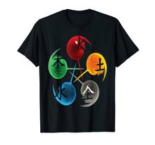 Ladda upp bild till gallerivisning, The Five Elements Of Qigong, Tai Chi tshirt Design. 785012