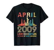 Ladda upp bild till gallerivisning, Funny shirts V-neck Tank top Hoodie sweatshirt usa uk au ca gifts for April 2009 T Shirt 10 Year Old Shirt 2009 Birthday Gift 4261997