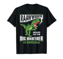 Ladda upp bild till gallerivisning, Funny shirts V-neck Tank top Hoodie sweatshirt usa uk au ca gifts for Big Brother in Dinosaur T-Rex T-Shirt Toddler Kids Gifts 3512587