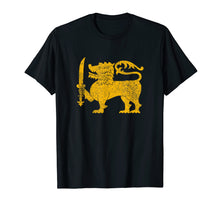 Ladda upp bild till gallerivisning, Funny shirts V-neck Tank top Hoodie sweatshirt usa uk au ca gifts for Sri Lanka National flag distressed tshirt for men women kids 3270796