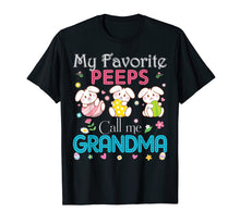 Ladda upp bild till gallerivisning, Funny shirts V-neck Tank top Hoodie sweatshirt usa uk au ca gifts for My Favorite Peeps Call Me Grandma Easter T-Shirt Bunnies Egg 3900700