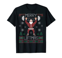 Ladda upp bild till gallerivisning, Funny shirts V-neck Tank top Hoodie sweatshirt usa uk au ca gifts for Merry Liftmas T-Shirt Ugly Christmas Sweater Gym Workout Tee 1970017
