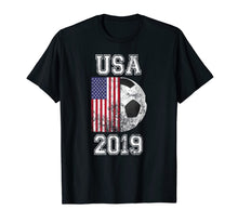 Ladda upp bild till gallerivisning, USA Flag 2019 France - Women's World Soccer Tournament Tee 66725