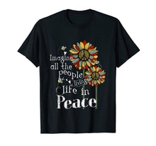 Ladda upp bild till gallerivisning, Funny shirts V-neck Tank top Hoodie sweatshirt usa uk au ca gifts for Imagine All The People Living Life In Peace T-Shirt 906324