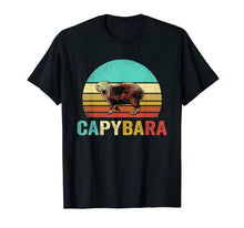 Ladda upp bild till gallerivisning, Vintage Capybara Shirt Sunset