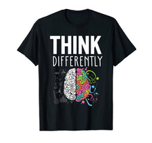 Ladda upp bild till gallerivisning, Funny shirts V-neck Tank top Hoodie sweatshirt usa uk au ca gifts for Neurodiversity Shirt Colorful Brain Think Differently Gift 2681692