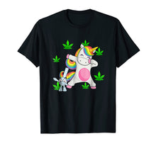 Ladda upp bild till gallerivisning, Funny shirts V-neck Tank top Hoodie sweatshirt usa uk au ca gifts for Dab Unicorn With A Bong Gifts Tee T Shirt 3816791