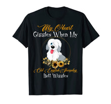 Ladda upp bild till gallerivisning, Funny shirts V-neck Tank top Hoodie sweatshirt usa uk au ca gifts for Old English Sheepdog My Heart Giggles TShirt Dog Mother's 2660953