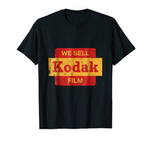 Ladda upp bild till gallerivisning, Vintage We Sell Kodak Film Retail Sign T-Shirt