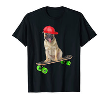 Ladda upp bild till gallerivisning, Funny shirts V-neck Tank top Hoodie sweatshirt usa uk au ca gifts for Cute Funny Pug Dog Skateboarding Skater Trucks Shirt Gifts 2394731