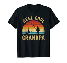 Ladda upp bild till gallerivisning, Mens Vintage Reel Cool GRANDPA Fish Fishing Shirt Father's Day Gi 46180