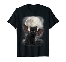 Ladda upp bild till gallerivisning, Funny shirts V-neck Tank top Hoodie sweatshirt usa uk au ca gifts for Gothic Bat Cat Shirt Vampire Funny Gifts Cats Lover T-Shirt 1859360