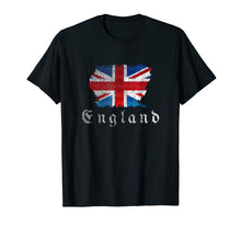 Ladda upp bild till gallerivisning, Funny shirts V-neck Tank top Hoodie sweatshirt usa uk au ca gifts for England Flag Shirt with Union Jack Theme 3937189