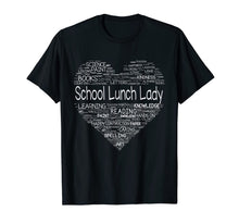 Ladda upp bild till gallerivisning, School Lunch Lady Teacher Back To School Shirt Heart 728511