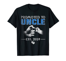 Ladda upp bild till gallerivisning, Funny shirts V-neck Tank top Hoodie sweatshirt usa uk au ca gifts for Mens Promoted To Uncle Est 2019 T Shirt New Papa Gift 1906965