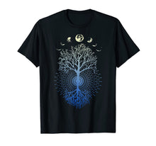 Ladda upp bild till gallerivisning, Phases of the Moon Tree of Life Shirt Gift for men, women 1009265