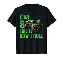 Ladda upp bild till gallerivisning, Funny shirts V-neck Tank top Hoodie sweatshirt usa uk au ca gifts for Im 8 This Is How I Roll 8 Years Old 8Th Birthday Shirt 2822273