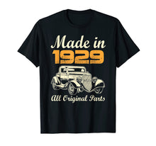 Ladda upp bild till gallerivisning, Funny shirts V-neck Tank top Hoodie sweatshirt usa uk au ca gifts for All Original Parts T-Shirt Made In 1929 90th Birthday Gift 1571649