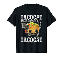 Ladda upp bild till gallerivisning, Tacocat Spelled Backwards Is Tacocat Funny Cat Shirt
