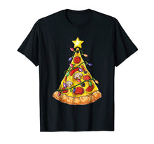 Ladda upp bild till gallerivisning, Funny shirts V-neck Tank top Hoodie sweatshirt usa uk au ca gifts for Christmas shirts for Men Boys Pizza Xmas Tree Crustmas Gifts 1683316