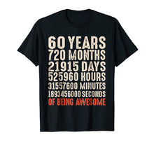 Ladda upp bild till gallerivisning, Funny shirts V-neck Tank top Hoodie sweatshirt usa uk au ca gifts for 60 Years Old 60th Birthday Vintage Retro T Shirt 720 Months 1428598