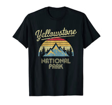 Ladda upp bild till gallerivisning, Vintage Retro Yellowstone National Park T-Shirt 227346