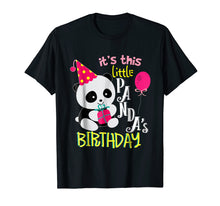 Ladda upp bild till gallerivisning, Funny shirts V-neck Tank top Hoodie sweatshirt usa uk au ca gifts for Panda Birthday Shirt Boys Girls Kids Panda Bear Gift 1565990