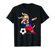 Ladda upp bild till gallerivisning, Funny shirts V-neck Tank top Hoodie sweatshirt usa uk au ca gifts for Dog Dabbing Haiti Soccer Jersey Shirt Haitian Football Gifts 250546