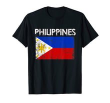 Ladda upp bild till gallerivisning, Funny shirts V-neck Tank top Hoodie sweatshirt usa uk au ca gifts for Vintage Philippines Filipino Flag Pride Gift T-Shirt 568791