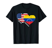 Ladda upp bild till gallerivisning, Funny shirts V-neck Tank top Hoodie sweatshirt usa uk au ca gifts for Venezuela Flag T-Shirt Venezuelan American Flag Gift 1481225