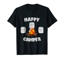 Ladda upp bild till gallerivisning, Funny shirts V-neck Tank top Hoodie sweatshirt usa uk au ca gifts for Marshmallow Summer Camp T-Shirt Happy Camper Tee 1828176
