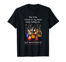 Ladda upp bild till gallerivisning, Funny shirts V-neck Tank top Hoodie sweatshirt usa uk au ca gifts for The Little Voices In My Head Get More Guitars T-Shirt 1152600